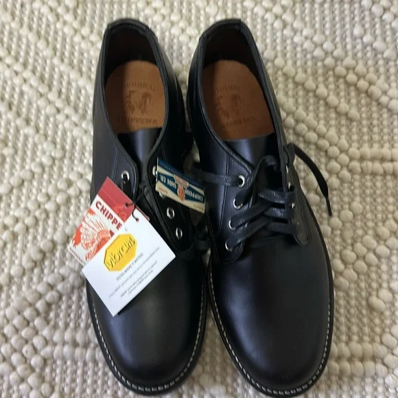Chippewa Black Whirlwind plain toe service oxford, size: 11,Brand New
U.S.A. - Picture 3 of 8